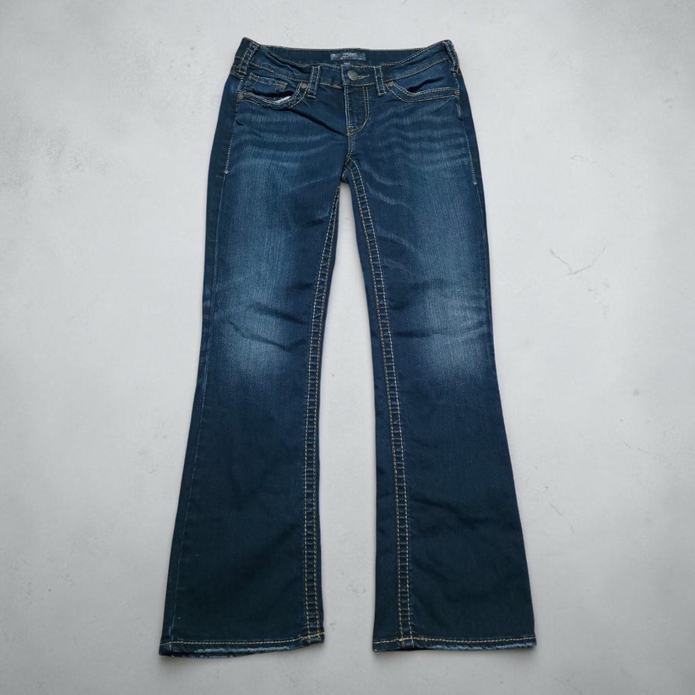 Silver Jeans Co. Aiko Bootcut Dark Wash Denim Womens Size W-29 / L-31